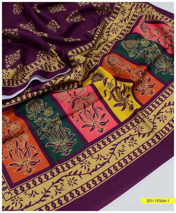 Digital Printed Sussi Acrylic Shawls – S01-1956A