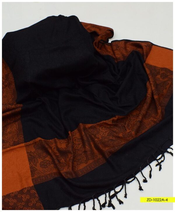 Jackuard Acrylic Wool Shawls for Girls and Women – ZD-1022A